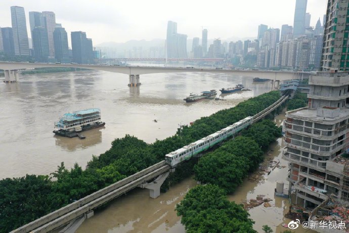 重慶洪崖洞等多處景點被淹，已啟動史上首次防汛I級應急響應(圖3)