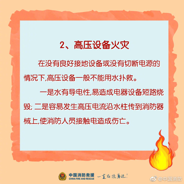 家庭消防科普：哪些火災不能用水撲滅？(圖3)