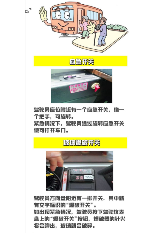 公交車應急裝備小科普